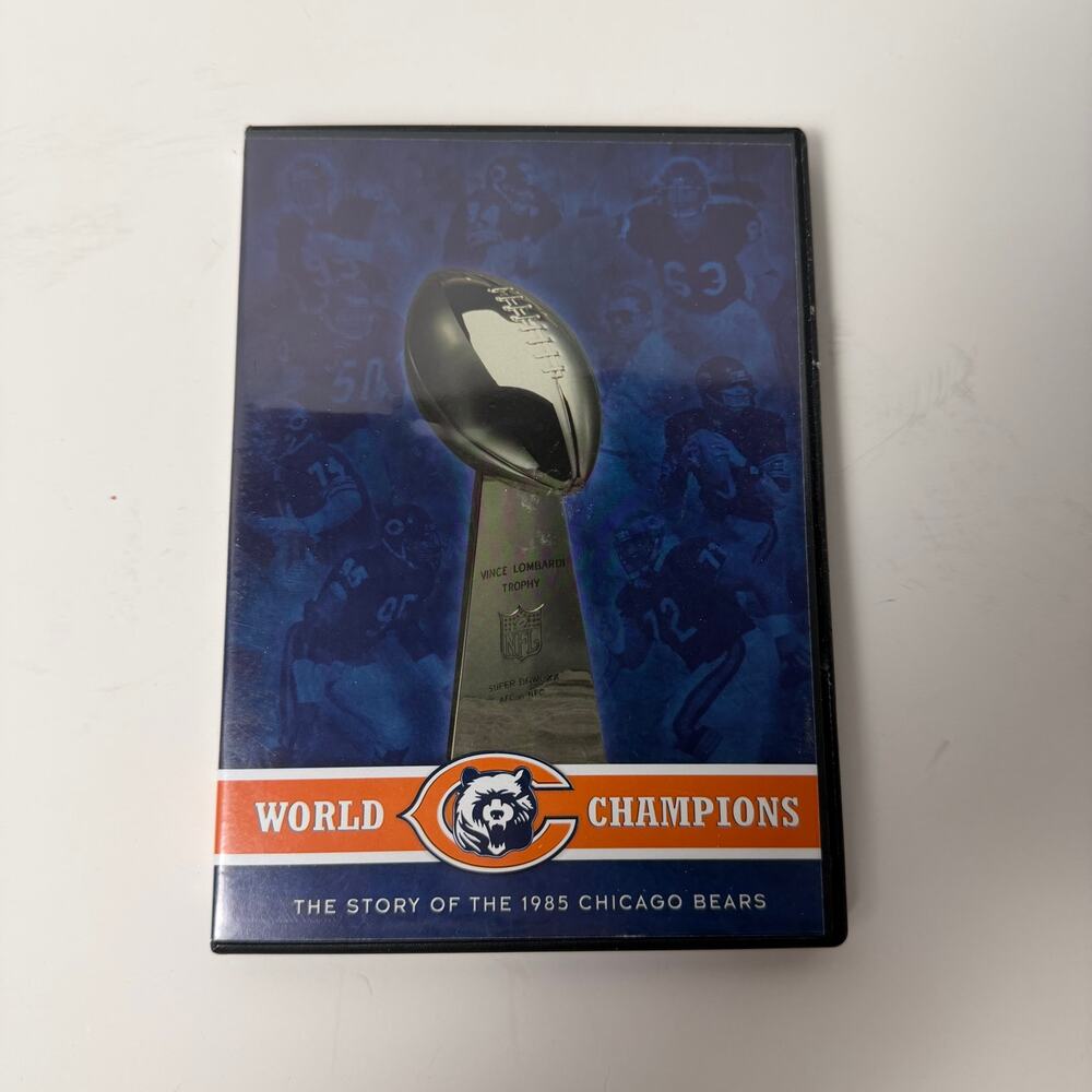 1985 Chicago Bears World Champions DVD NFL Films Super Bowl XX Collectors Gift